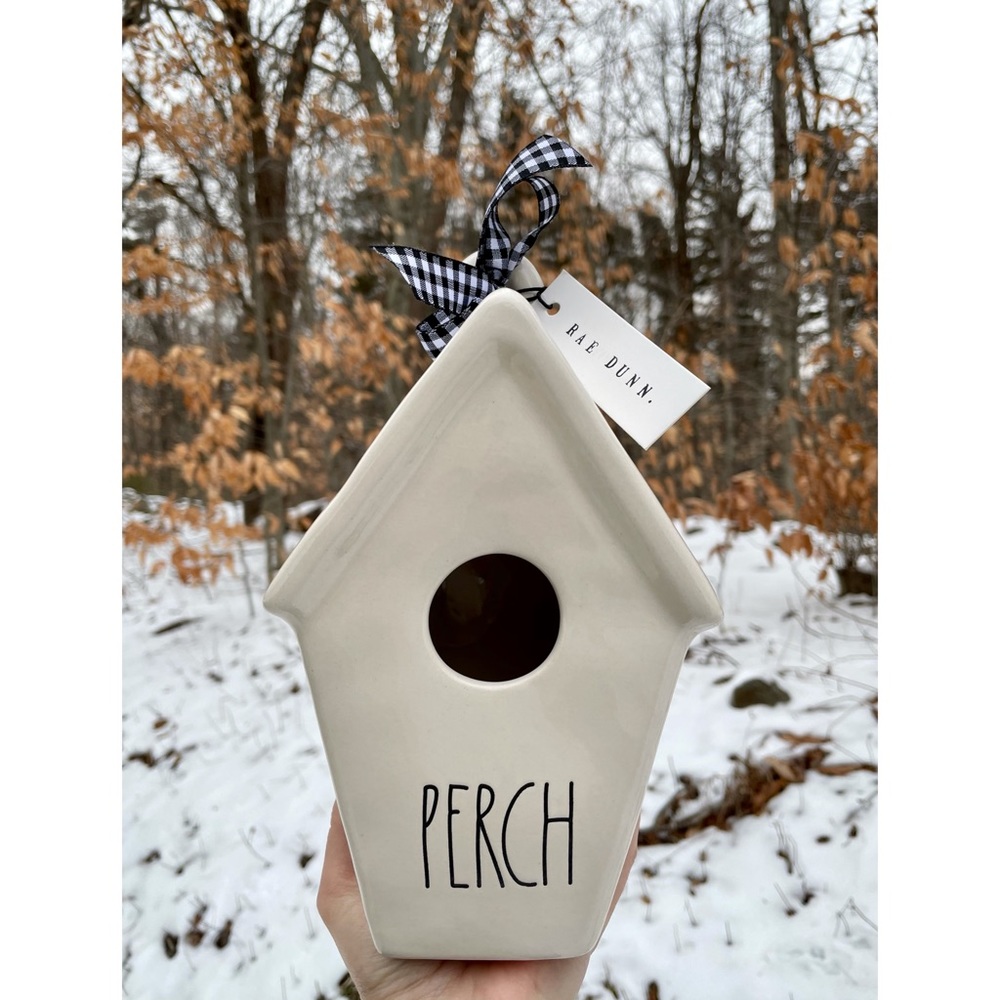 Rae Dunn “Perch” Bird House